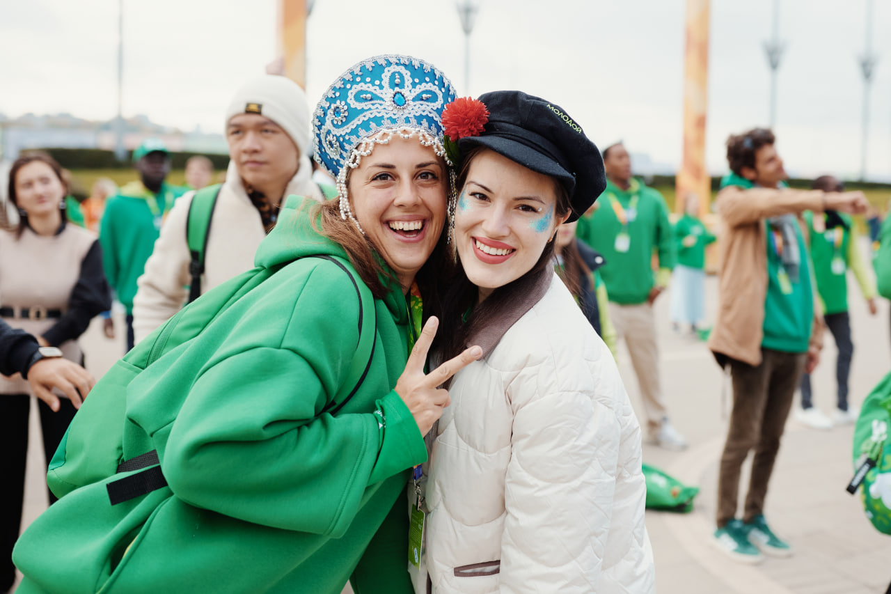 A Russian record for the most massive phygital flash mob was set at the World Youth Festival Assembly