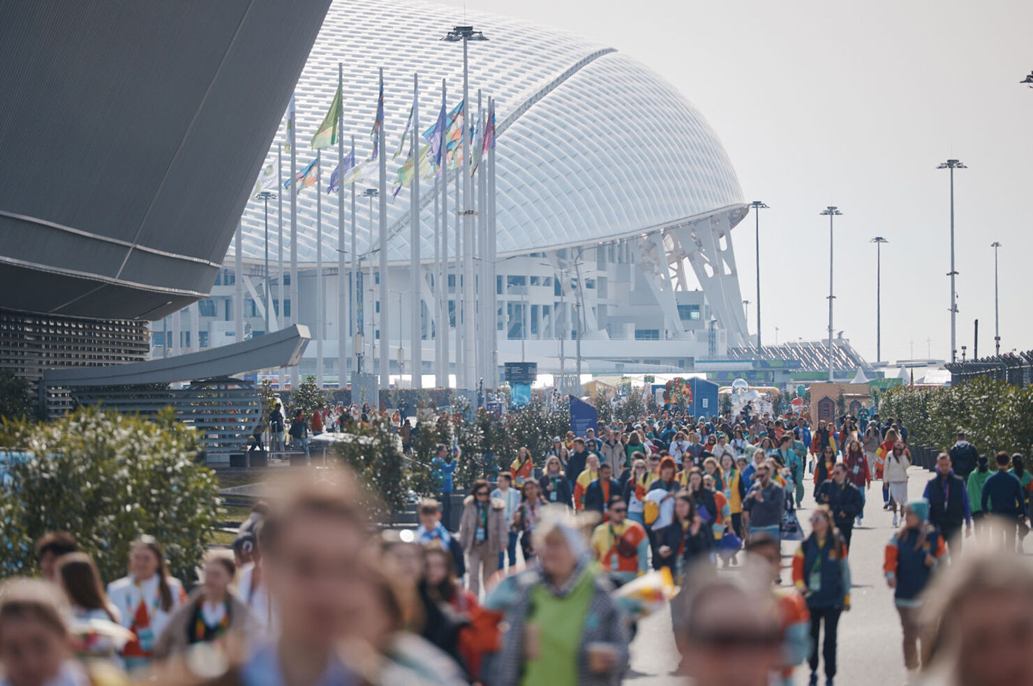 Пресс-подход главного редактора телеканала RT и медиагруппы «Россия сегодня» Маргариты Симоньян