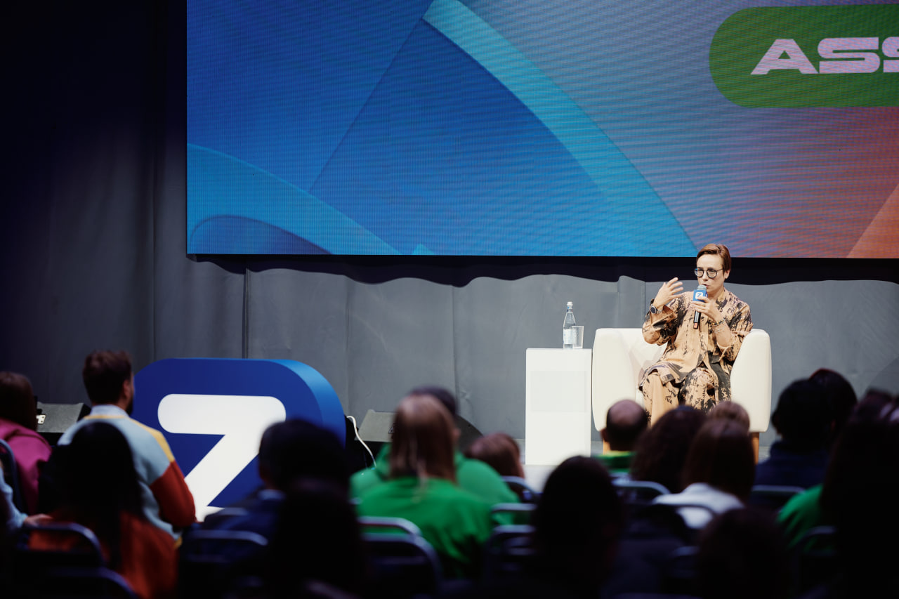 "Every person is a media unit": Tutta Larsen spokes at the WYF Assembly on the transformation of media formats